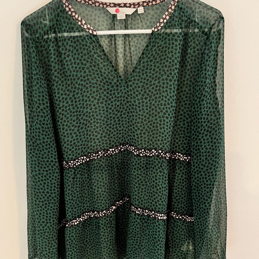 Loose fit Biden floral blouse